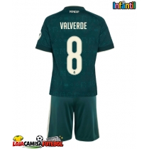 Camisa de Futebol Real Madrid Federico Valverde #8 Equipamento Secundário Infantil 2026-27 Manga Curta (+ Calças curtas)